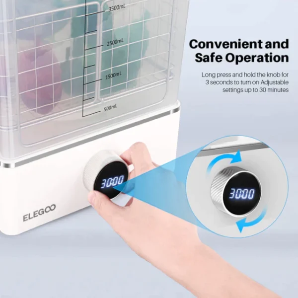 ELEGOO MERCURY XS BUNDLE LAVADORA Y CURADORA DE RESINA - Imagen 6