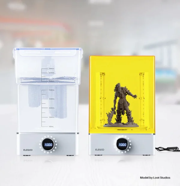 ELEGOO MERCURY XS BUNDLE LAVADORA Y CURADORA DE RESINA - Imagen 3