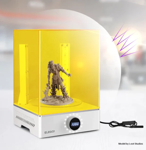 ELEGOO MERCURY XS BUNDLE LAVADORA Y CURADORA DE RESINA - Imagen 4